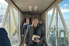 Javier Milei viajará en un vuelo de línea Foto: Presidencia