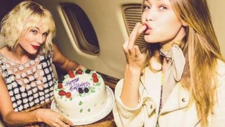 Taylor Swift y Gigi Hadid Foto: Archivo