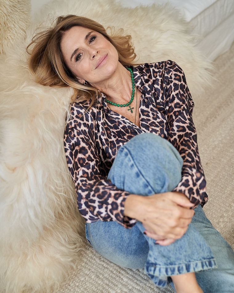 Flavia Palmiero resume las mejores claves para combinar animal print Foto: Instagram