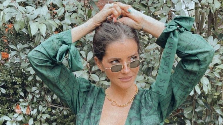 Eugenia la China Suárez nos enseña cuál es el color del 2022 en estos looks. Foto: Instagram