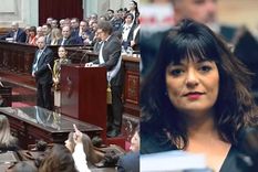 Una diputada kirchnerista le hizo fuck you a Javier Milei durante su discurso en el Congreso