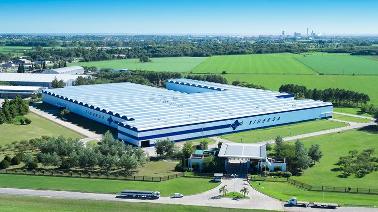 Sidersa, una empresa 100% de capitales argentinos. Foto: Sidersa