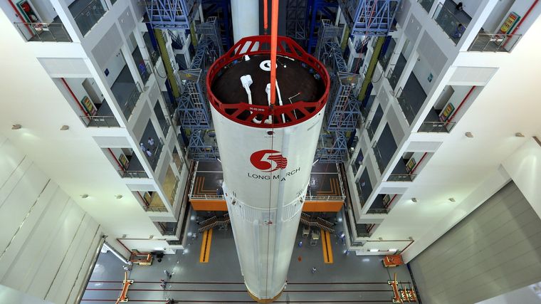 El Wenchang Space Launch Centre, en China. Foto: Wenchang Space Launch Centre