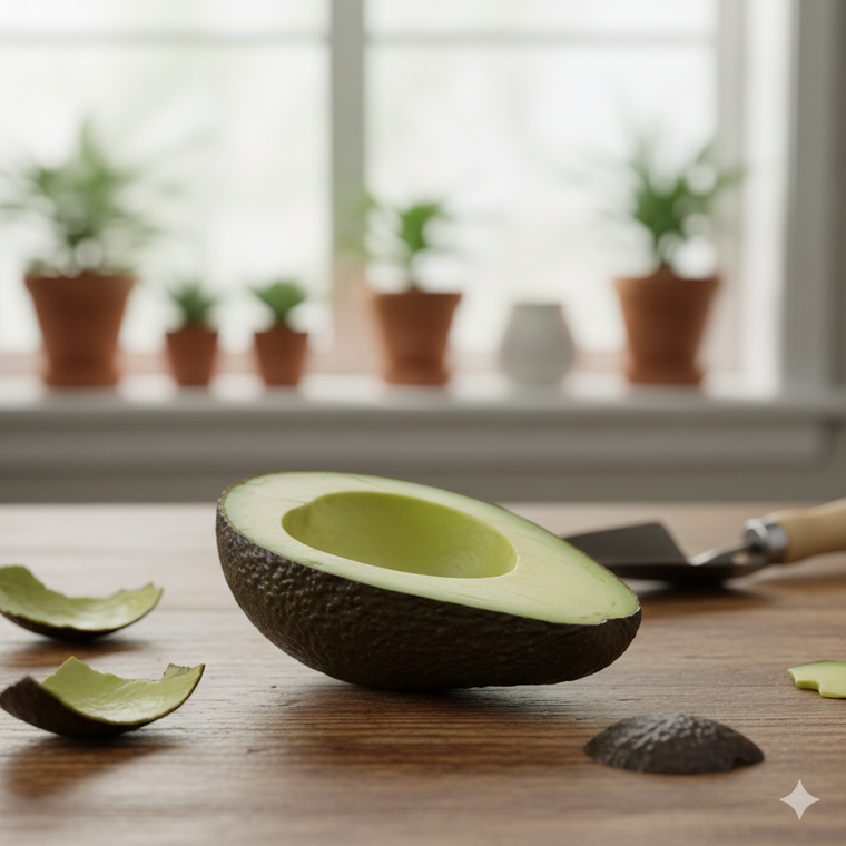La cáscara de palta puede ser un tesoro para las plantas. Foto: Archivo La cáscara de palta puede ser un tesoro para las plantas. Foto: Archivo