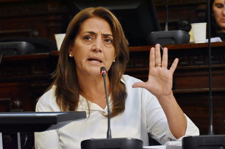 Gabriela Lizana. Foto: Prensa Legislatura de Mendoza