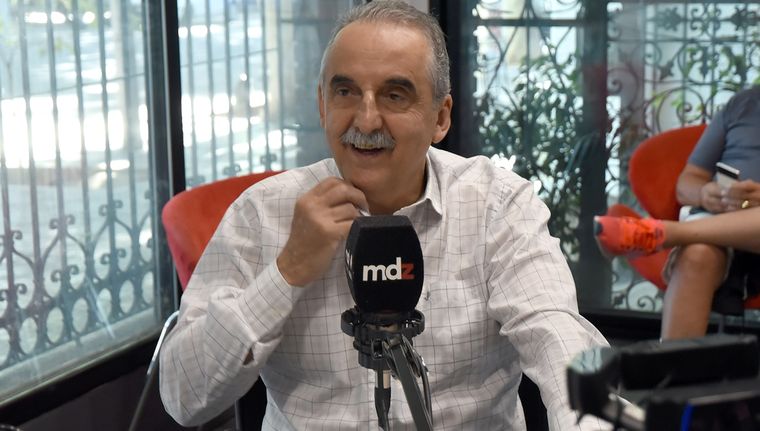 Guillermo Moreno pasó por el estudio de MDZ Radio Foto: ALF PONCE MERCADO / MDZ
