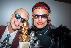 El dúo la rompió en los Gardel, todo lo que se llevaron. / Cortesía Prensa Premios Gardel El dúo la rompió en los Gardel, todo lo que se llevaron. / Cortesía Prensa Premios Gardel