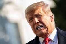 El presidente Donald Trump ha calificado el proceso de impeachment como una continuación de la caza de brujas contra él. Foto: GETTY IMAGES