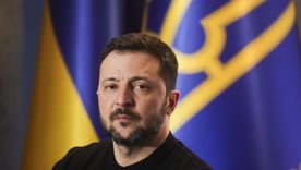 Volodimir Zelenski, presidente de Ucrania, habló de la paz con Rusia. Foto: Efe Volodimir Zelenski, presidente de Ucrania, habló de la paz con Rusia. Foto: Efe