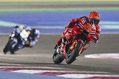 Marc Márquez volvió a lograr el primer puesto en la sprint del GP de Qatar. Foto: EFE