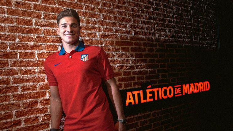 Julián está listo para su nuevo desafío. Foto: @Atleti