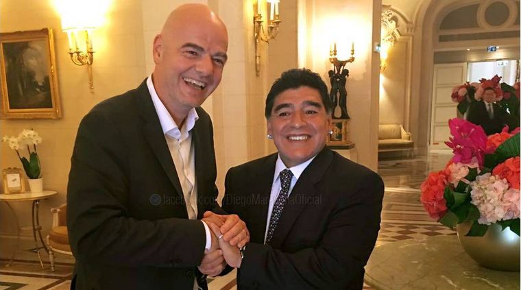 Foto: Facebook Diego Maradona
