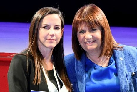 Mercedes Rus junto a Patricia Bullrich. Foto: Rodrigo DAngelo / MDZ Mercedes Rus junto a Patricia Bullrich. Foto: Rodrigo DAngelo / MDZ