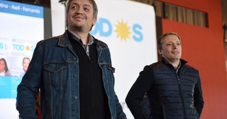 Fernando Gray se sumó a la campaña de Unión por la Patria de la mano de Agustín Rossi