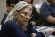 Carrió criticó la candidatura a la Corte Suprema del juez federal, Ariel Lijo Foto: NA