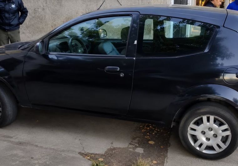 El Ford Ka negro que usó Claudio Barrelier. El Ford Ka negro que usó Claudio Barrelier.