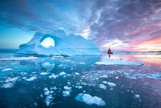 Groenlandia es responsable del 17% de la subida actual del nivel del mar observada entre 2006 y 2028 Foto: Shutterstock