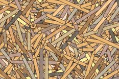 Acertijo visual, reto visual, palillos chino Pinterest