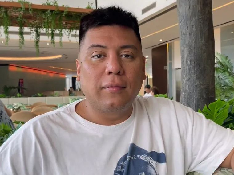 Visiblemente inflamado, el Fan de Wanda rompió el silencio sobre su estado de salud. / Archivo MDZ