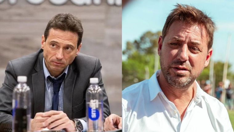 Marcelo Moretti y Sergio Constantino. La grave interna de San Lorenzo quedó expuesta en vivo gritos, acusaciones y un club en llamas. 