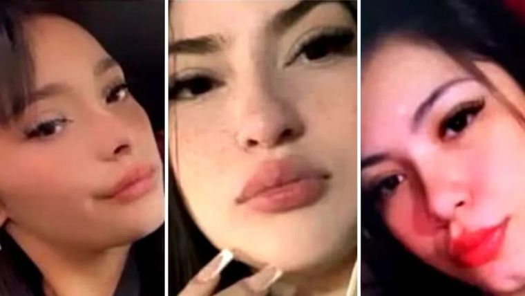 Morena Verri (20), Brenda Loreley Del Castillo (20) y Lara Morena Gutiérrez (15). Morena Verri (20), Brenda Loreley Del Castillo (20) y Lara Morena Gutiérrez (15). 
