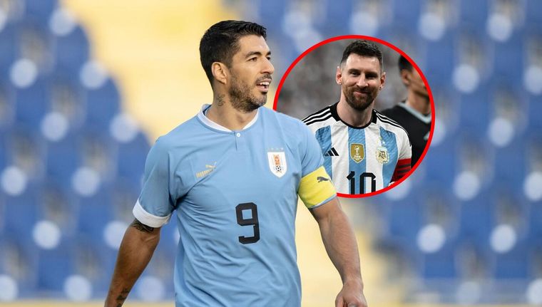 Luis Suárez se refirió al posible cruce con Lionel Messi. Foto: MDZ