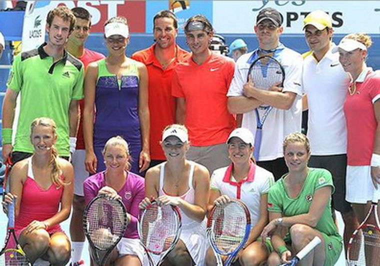 Un gran gesto antes del primer Abierto del 2011.