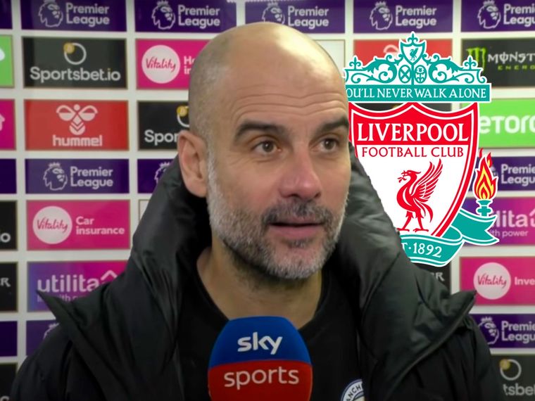 Pep Guardiola le puso picante a la definición de la Premier League entre Liverpool y Manchester City.