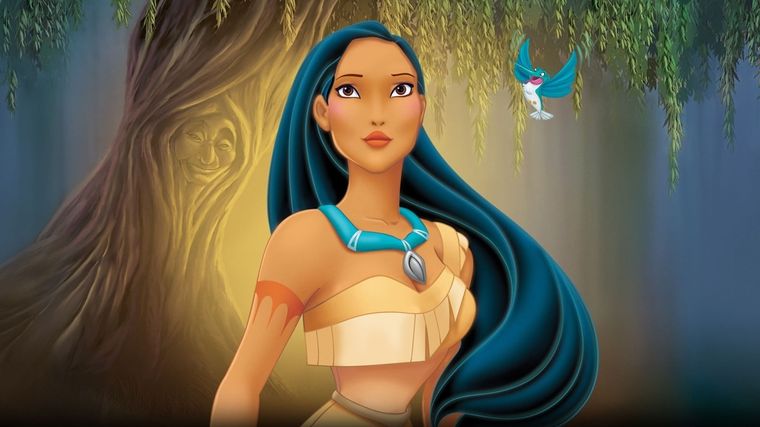 POCAHONTAS El personaje de Disney salió a la luz en 1995 Foto: ARCHIVO