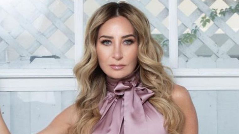 Geraldine Bazán disfruta de su tiempo libre de la mejor forma.