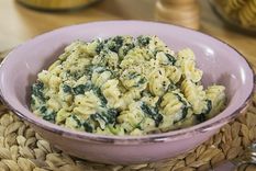 pasta con espinaca Foto: cookpad