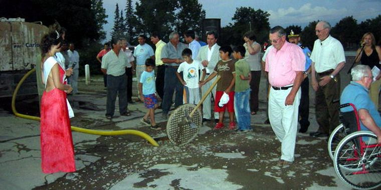 La nueva red quedó inaugurada.