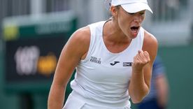 Solana Sierra hace historia en Wimbledon Solana Sierra hace historia en Wimbledon