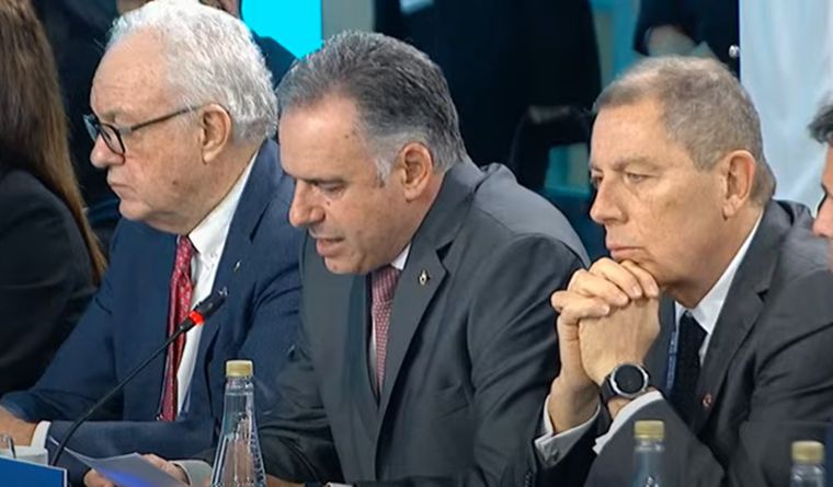 Yamandú Orsi durante la cumbre del Mercosur. Yamandú Orsi durante la cumbre del Mercosur.