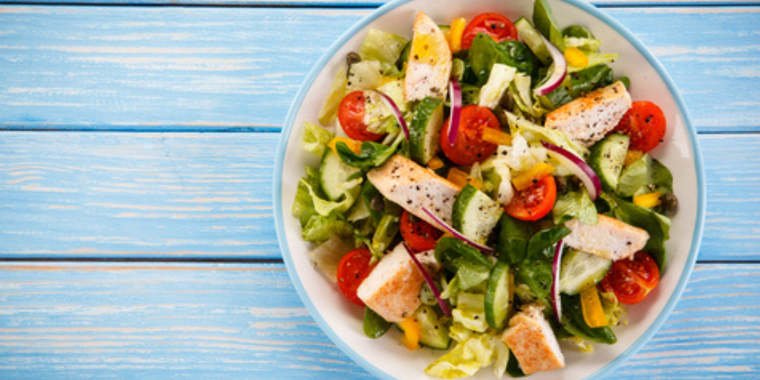 Ensalada de pollo Foto: Shutterstock