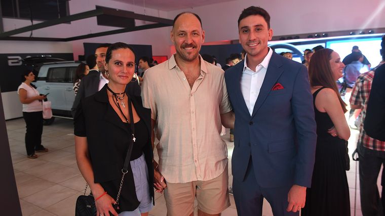 Valeria Hernández, Pablo Montivero y Juan Manuel Sales. Valeria Hernández, Pablo Montivero y Juan Manuel Sales.