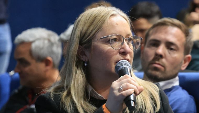 Hebe Casado, indignada Foto: Gobierno