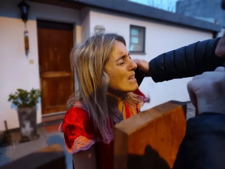 Mariel, la madre del joven asesinado Foto: Infocielo