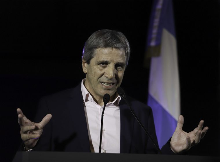 El ministro de Economía, Luis Caputo. Foto: NA El ministro de Economía, Luis Caputo. Foto: NA
