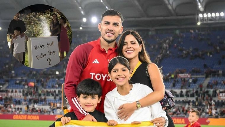 Paredes y su familia Foto: Instagram: @leoparedes20