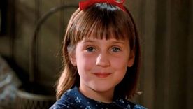 Así lucía Mara Wilson en 1996, cuando interpretó a Matilda en la película homónima.