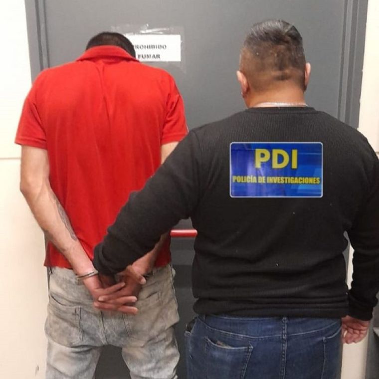 El detenido fue encontrado y capturado en las cercanías del barrio Jardín Central, de Las Heras Foto: Prensa Gobierno de Mendoza