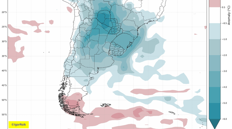 Ola polar en Argentina. Ola polar en Argentina.