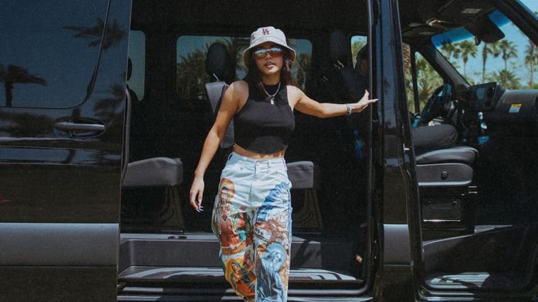 Becky G Una estrella en Coachella. Foto: @iambecky