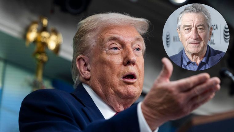 Donald Trump y Robert De Niro