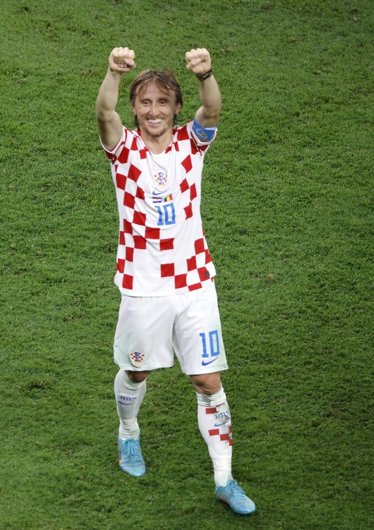 Modric habló sobre Maradona y Messi. Foto: EFE