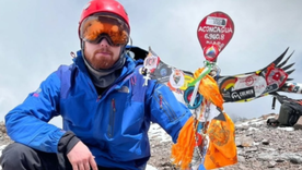 El montañista misionero alcanzó los 6.962 metros del techo de América. El montañista misionero alcanzó los 6.962 metros del techo de América.