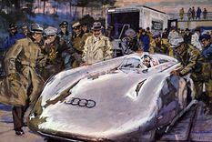 sobre autos de carrera, records y armas secretas