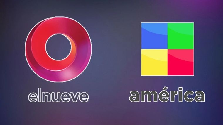 El Nueve vs canal América, un duelo al rojo vivo Foto: Redes sociales El Nueve y América TV
