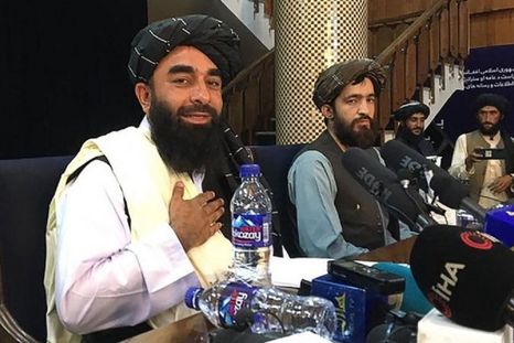 Zabihullah Mujahid es el portavoz de los talibanes. Foto: Getty Images